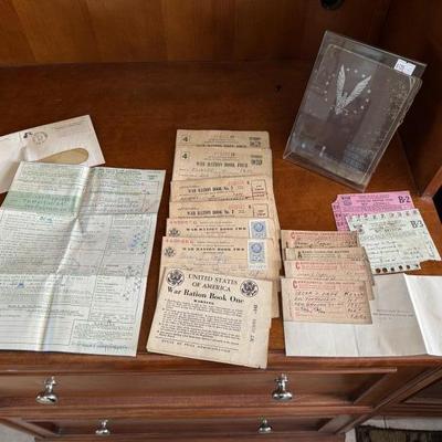 WW II Government Ration Booklets 