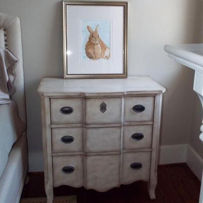 LEXINGTON COUNTRY FRENCH BLACK FRONT BACHELOR CHEST
