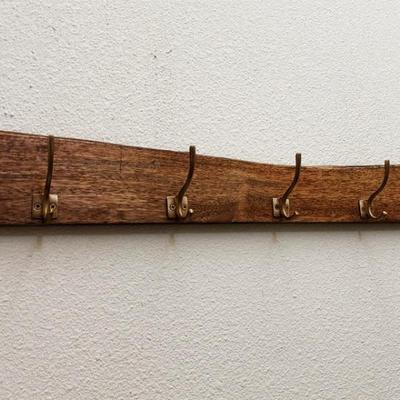 Rustic wood Coat rack 
