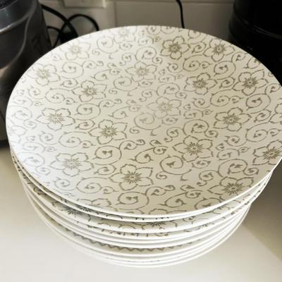 Set of 10 Dinner Plates 