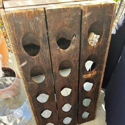Antique French Wine Holder 