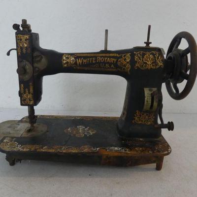 Antique 1906 White Rotary Treadle Sewing Machine