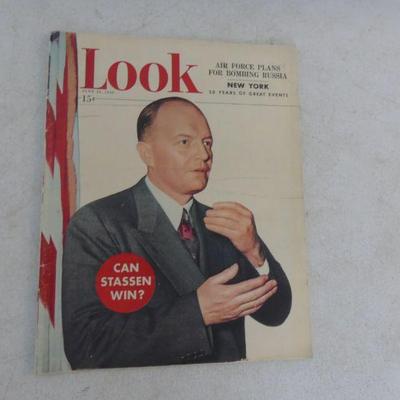 Vintage June 22, 1948 Look Magazine Vol. 12 No. 13