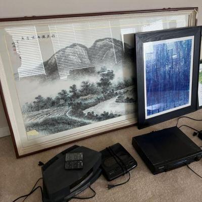 Asian art, CD player, Kinyo