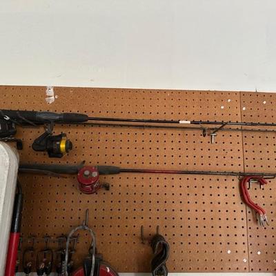 fishing poles 