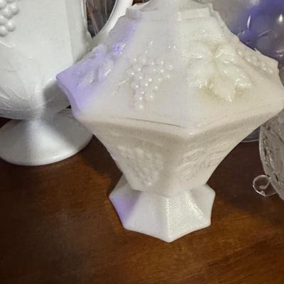 milk glass 