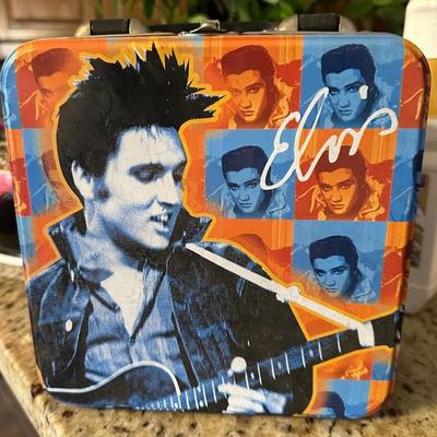 elvis metal tote