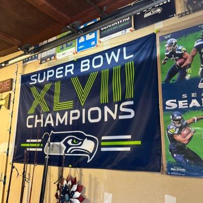 Seahawks flag