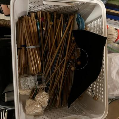 knitting needles