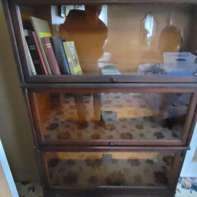 Antique book cases 