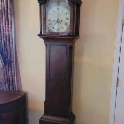 Antique grandfather clock 