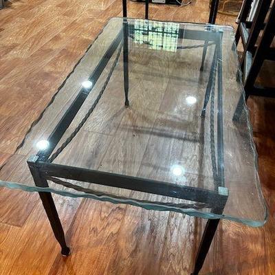 fabulous glass & wrought iron
