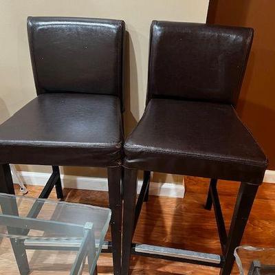 leather bar stools