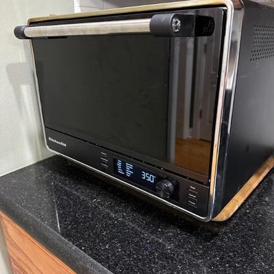 KitchenAid dual convection countertop oven with air fryer & temp probe