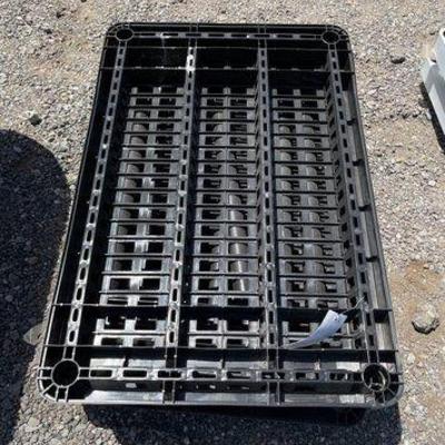 #82026 • 5 Tier Black Plastic Shelf
