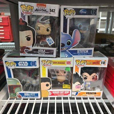 #2574 • (5) Funko Pop! Figures
