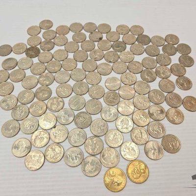 #1500 • Approx (110) Washington Quarters
