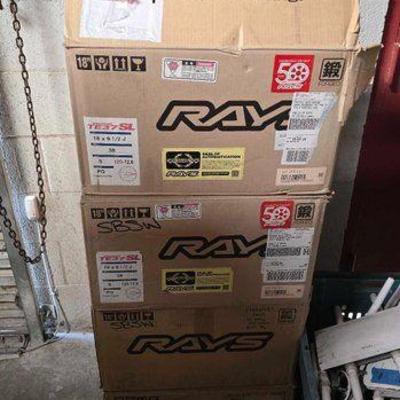 #2700 • (4) New! Rays Volk Racing TE37SL Wheels
