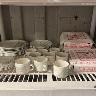 #7246 • Churchill England Dinnerware Set
