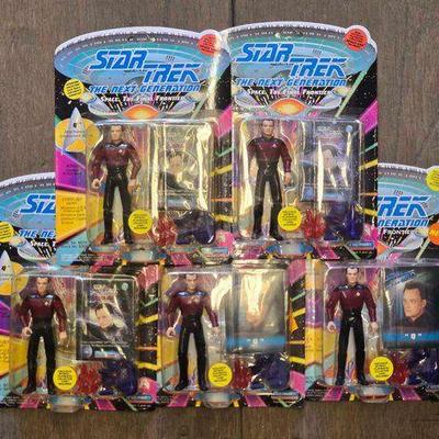 #4234 • NEW!!! (5) Star Trek Figures

