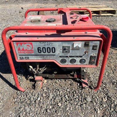 #70002 • Multiquip GA-6H 6000 Generator
