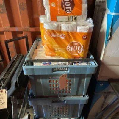 #6230 • (3) Totes of Paper Towels
