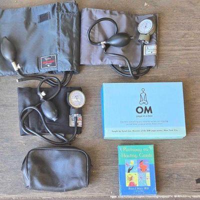 #3016 • Blood Pressure Cuffs, Healing Cards & More
