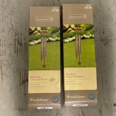#7236 • (2) Home Trends Wind Chimes
