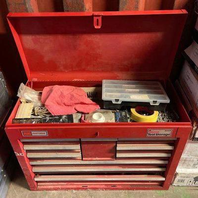 #6504 • Craftsman Tool Box Full of Tools
