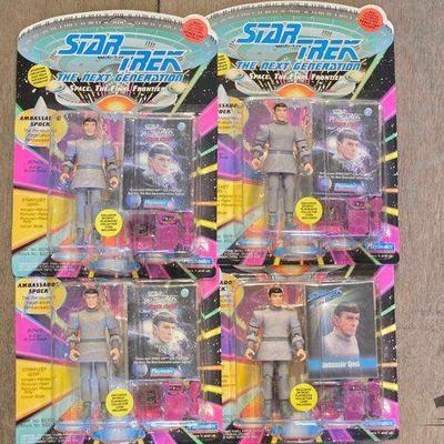 #4252 • NEW!!! (4) Star Trek Figures
