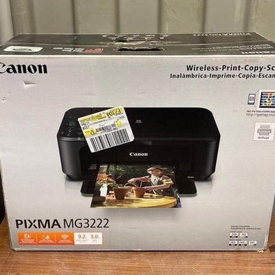 #7214 • NEW!!! Canon Pixma MG3222 Wireless-Print-Copy-Scan
