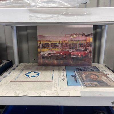 #7570 • Air Force Posters, Car Poster & NASA Crew Photo
