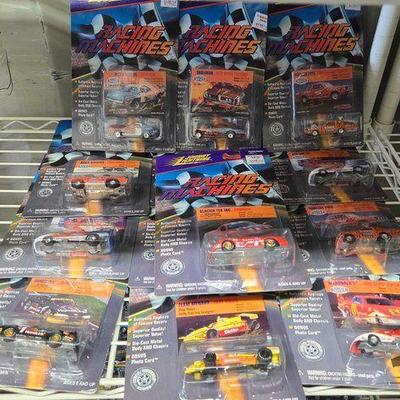 #4292 • NEW!!! (13) Johnny Lighting Racing Machines
