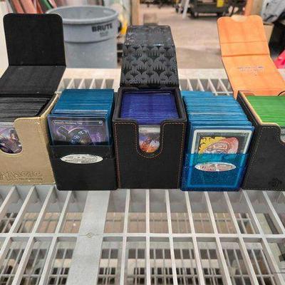 #2540 • Magic the Gathering Cards with Deck Boxes
