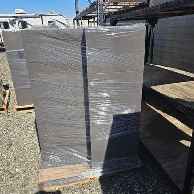 #90060 • (2) Metal Filing Cabinets

