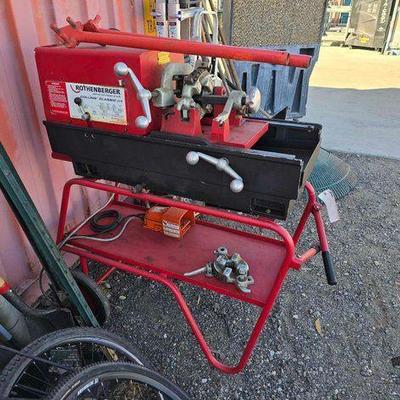 #80000 • Rothenberger Collins Classic 22A Pipe Threading Machine
