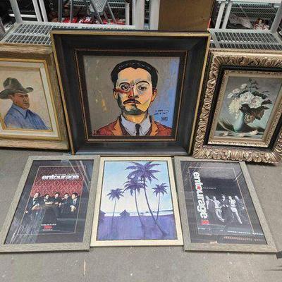 #2558 • (6) Framed Artworks
