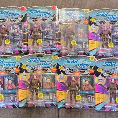 #4242 • NEW!!! (8) Star Trek Figures
