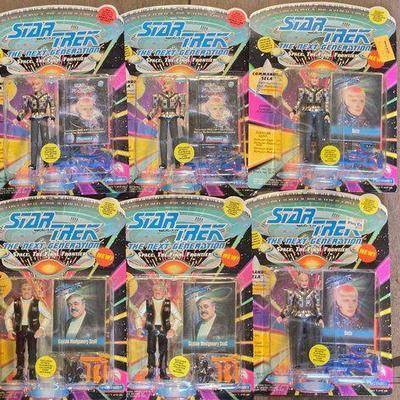 #4248 • NEW!!! (6) Star Trek Figures
