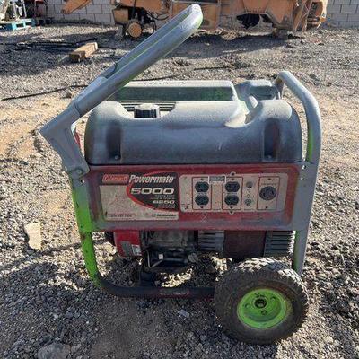 #70012 • Coleman Powermate 5000 Generator
