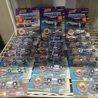 #4294 • NEW!!! (21) Johnny Lighting Dragsters
