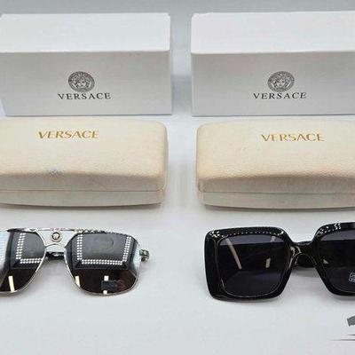 #1810 • (2) Versace Sunglasses
