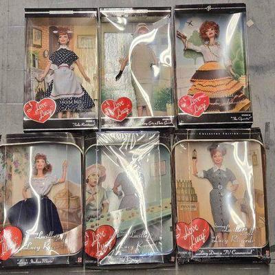 #4530 • (6) I Love Lucy Barbies
