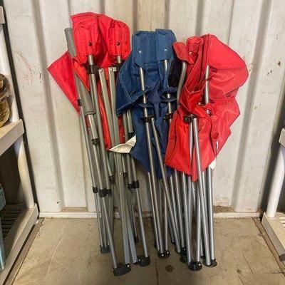 #7254 • (3) Foldable Chairs
