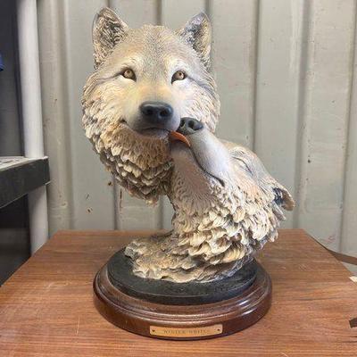 #7540 • Joe Slockbower “Winter Whites” Sculpture
