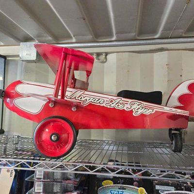 #4212 • Morgan Cycle Ace Flyer Biplane
