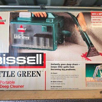 #3004 • Bissell Little Green Portable Deep Cleaner
