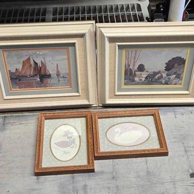 #4328 • (4) Framed Photos
