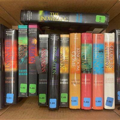 #7576 • Box of Lahaye Jenkins Books
