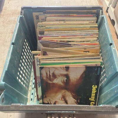 #7262 • Over (30) 33RPM Vinyl Records
